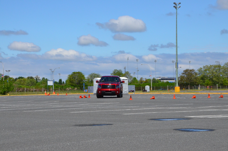 Illustration for article titled We Took A Ford F-150 Autocrossing And We Didn't Die